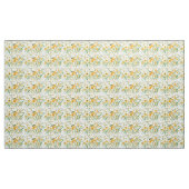 Daffodiles et Goldfinches Tissu (Yard)