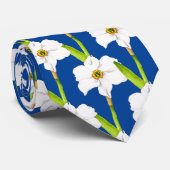 Daffodiles sur un Cravate (B) (Roulé)