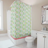 Daffodiles sur un rideau de douche (En situation)