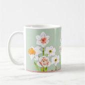 Daffodiles sur une Mug (11 oz.) (Gauche)