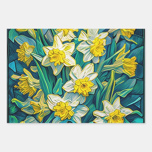 Daffodils 2 inpakpapier vel (Voorkant)