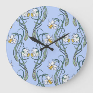 Daffodils Art: Nouveau Lente Grote Klok