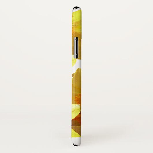 Daffodils Bloom coque iphone personnalisé (Dos/Droite)