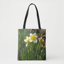 Daffodils canvas tas