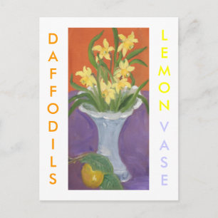 DAFFODILS CITROENVAAS BRIEFKAART