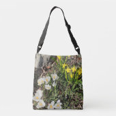 Daffodils & Crocus Crossbody tas (Achterkant)