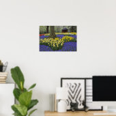 Daffodils, druivesuiker en tulip-tuin; poster (Thuiskantoor)