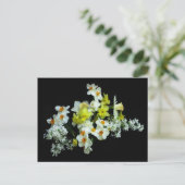 Daffodils en Lilacs Briefkaart (Staand voorkant)