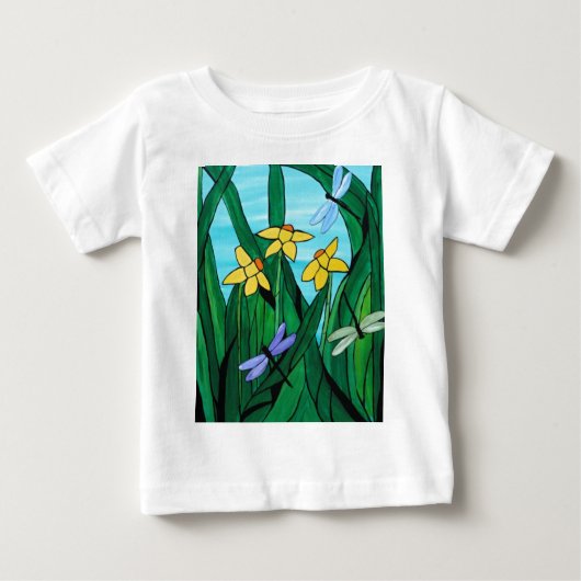 Daffodils en trekvliegen (Voorkant)