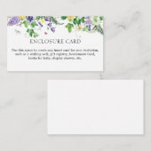 Daffodils en wilde bloemen Kaart (Voorkant / Achterkant)