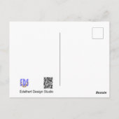 Daffodils Happy Easter Cust. Briefkaart tekst (Achterkant)