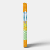 Daffodils iPad Mini Case, Land Faux-Patchwork Case-Mate iPhone Case (Achterkant / Links)