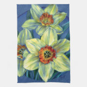 "Daffodils - les joies du printemps" serviette de  (Vertical)