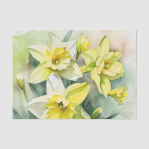 DAFFODILS ontkoppelingspapier Tissuepapier