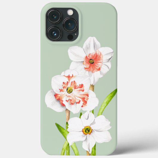 Daffodils op een iPhone Case (Achterkant)