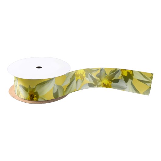 Daffodils Photo Ribbon Lint (Spoel)