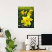Daffodils Poster (Thuiskantoor)