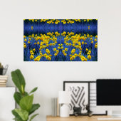 Daffodils reflecteren poster (Thuiskantoor)