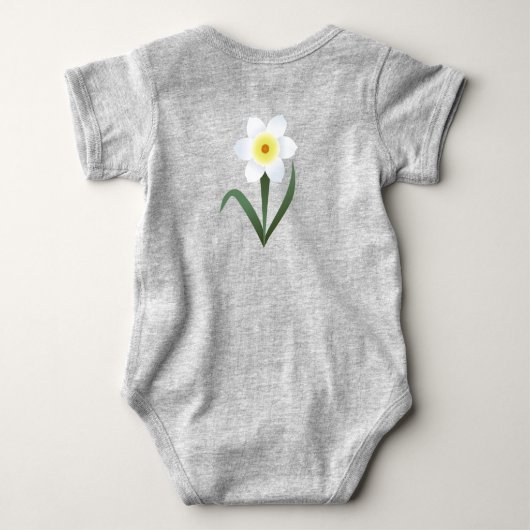 Daffodils Romper (Achterkant)