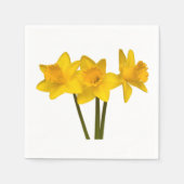 "Daffodils" serviettes en papier design (Devant)