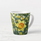 Daffodils Spring Fl. Veldgele Oranje latte Mok (Rechterhoek)