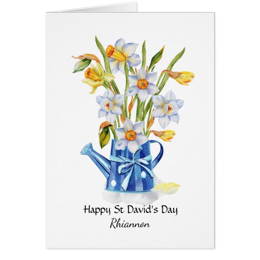 Daffodils St David's Day Persoonlijk (Voorkant)