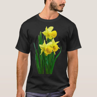 Daffodils Tall and Short T-shirt