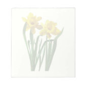 Daffodils ter attentie notitieblok (Voorkant)