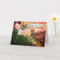Daffodils van Brook Floral Birthday
