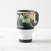 Daffodils van Brook gepersonaliseerd Reisbeker (Voorkant rechts)