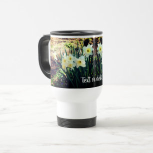 Daffodils van Brook gepersonaliseerd Reisbeker