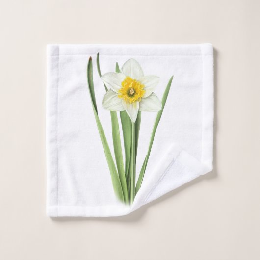 Daffodilventilator Bad Handdoek (Wasdoekje)