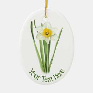 Daffodilventilator Keramisch Ornament