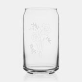 Daffodique de la fleur du mois de naissance person (Verso)