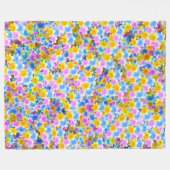 Daffodique, Grande couverture en polaire (Devant (Horizontal))