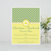 Daffodique Mariage, menu et prospectus (Debout devant)