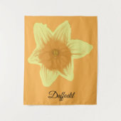 Daffodique Orange Jaune Daffodile Tapisserie (Devant)