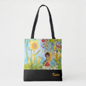Daffodique Pixie Aquarelle Sac fourre-tout personn (Devant)
