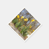 Daffodiques aux serviettes en papier de Pâques (Coin)