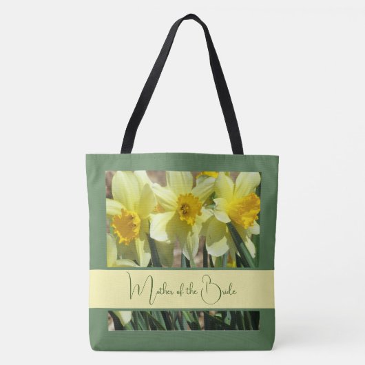 Daffodiques de printemps partout sur le Sac fourre (Devant)