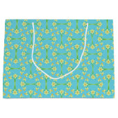 Daffodiques de soleil de printemps sur sac cadeau  (Devant)