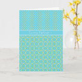 Daffodiques, mars carte d'anniversaire, partenaire (Fleur jaune)