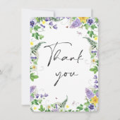 Daffodiques rustiques et Cartes de remerciements F (Devant)