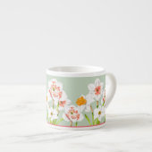 Daffodiques sur une Mug d'Espresso (Devant droit)