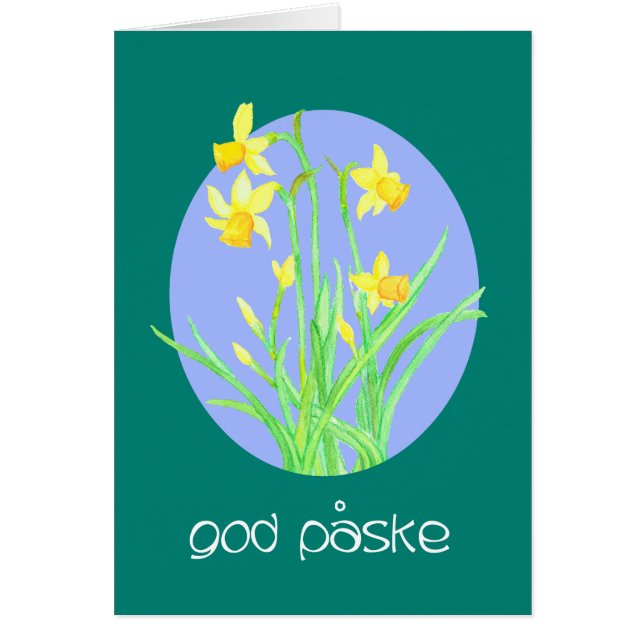  Daffodis Deens taalPasen (Voorkant)