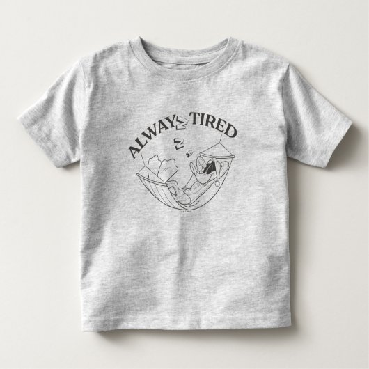 DAFFY DUCK™ Always Tired Kinder Shirts (Voorkant)