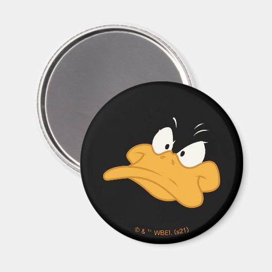 DAFFY DUCK™ Angry Face Magneet (Voorkant / Achterkant)