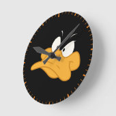 DAFFY DUCK™ Angry Face Ronde Klok (Hoek)