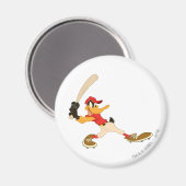 DAFFY DUCK™ Batter is omhoog Magneet (Voorkant / Achterkant)