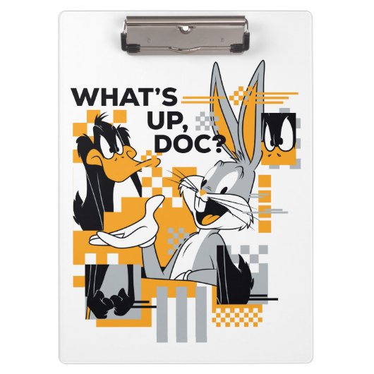 DAFFY DUCK™ & BUGS BUNNY™ Glitch Klembord (Voorkant)